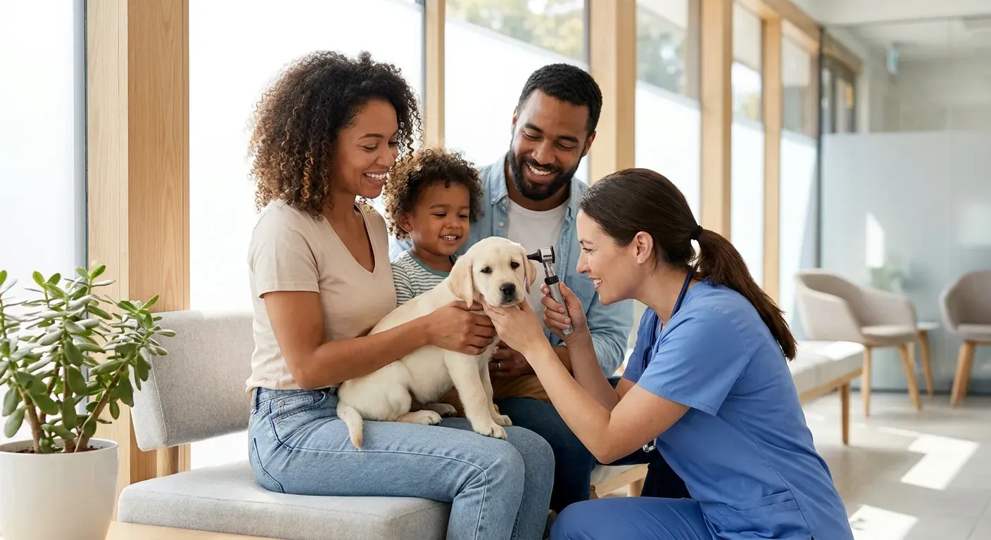 labrador puppy health guide — Essential Puppy Care: A Guide to Your Labrador's First Year of Health